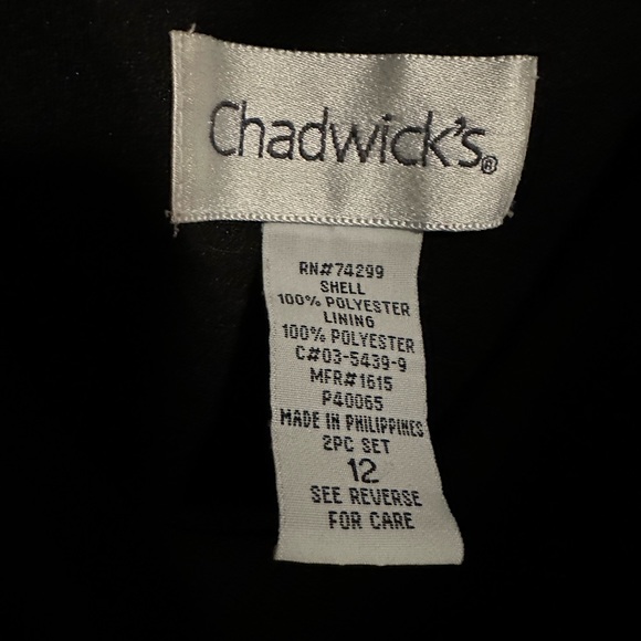 Chadwick’s Black Sleeveless - Picture 3 of 3
